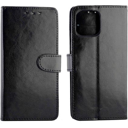 Mobigear Wallet Xiaomi Mi 11 Lite Plånboksfodral med sedelfack - Svart