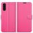 Mobigear Classic Sony Xperia 10 III Wallet case - Magenta