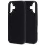 Mobiparts Classic iPhone 16 TPU flexível Capa traseira - Preto