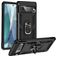 Mobigear Armor Ring Google Pixel 7 Hardcase Back cover Antiurto con anello - Nero