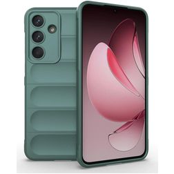 Mobigear Bumpy Samsung Galaxy S25 FE Fleksibel TPU Bagsidecover - Grøn
