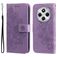 Mobigear Flowers Xiaomi Redmi 14C Lompakkokotelo + Setelitasku - Violetti