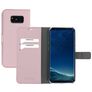 Mobiparts Saffiano Wallet Samsung Galaxy S8 Plus Cover a libro portafoglio - Rosa