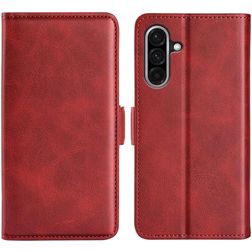 Mobigear Slim Magnet Samsung Galaxy A36 Wallet case - Red
