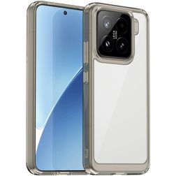 Mobigear Crystal Xiaomi 15 Fodral Hårdplast Skal - Grå