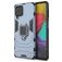 Mobigear Armor Ring Samsung Galaxy M53 Hardcase Etui plecki Wstrząsoodporne z pierścieniem - Niebieski