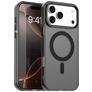 Mobigear Shockproof iPhone 18 Pro Max MagSafe Plástico rígido Capa traseira - Preto