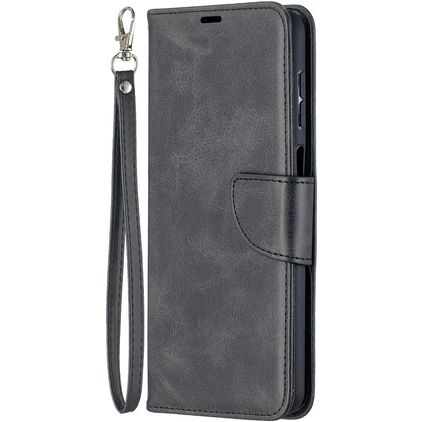 Mobigear Excellent Samsung Galaxy A12 Pungetui med Seddelrum - Sort