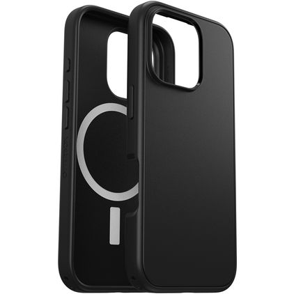 OtterBox Symmetry Plus iPhone 16 Pro MagSafe Hårdt Bagsidecover Stødsikkert - Sort