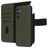 Mobiparts Samsung Galaxy A15 Capa Pele genuína Capa livro 2 em 1 com capa traseira amovível Carteira - Verde