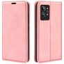 Mobigear Retro Slim Realme GT2 Pro Funda tipo libro Cartera - Rosa
