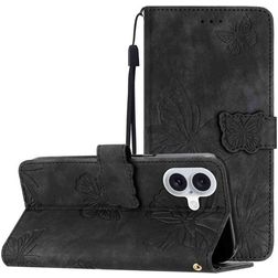 Mobigear Butterfly iPhone 17 Wallet case - Black