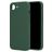 Mobiparts iPhone 16e Silicona Carcasa - Forest Green