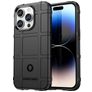Mobigear Rugged Shield iPhone 15 Pro Max TPU flexível Capa traseira Antichoque - Preto