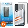 Mobigear Premium Realme GT Neo 3 Cristal templado Protector de pantalla - Compatible con fundas - Negro (pack de 2)