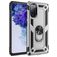 Mobigear Armor Ring Samsung Galaxy S20 FE Fodral Hårdplast Skal Stötsäkert med ringhållare - Silver
