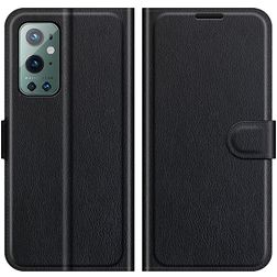 Mobigear Classic OnePlus 9 Pro Wallet case - Black