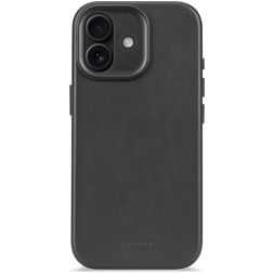 Decoded iPhone 17 Äkta läder Skal Stötsäkert - Svart