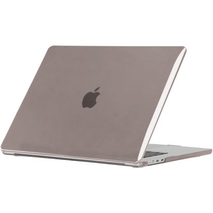 Mobigear Glossy MacBook Air 15 tuuman (2023-2026) Kova MacBook-suojakuori - Harmaa - Malli A2941 / A3114 / A3241 / A3448