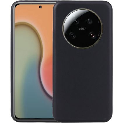 Mobigear Basics Xiaomi 13 Ultra TPU flexível Capa traseira - Preto