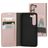 Mobiparts Classic Wallet Samsung Galaxy S23 Lompakkokotelo + Setelitasku - Vaaleanpunainen