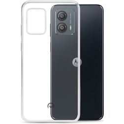Mobilize Gelly Gennemsigtig Motorola Moto G53 5G Fleksibel TPU Bagsidecover - Gennemsigtig