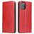 Fierre Shann Art iPhone 12 Mini Cover a libro portafoglio - Rosso