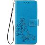 Mobigear Clover Samsung Galaxy A32 4G Lompakkokotelo + Setelitasku - Sininen
