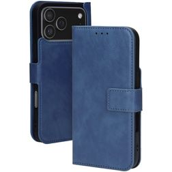 Mobiparts Classic Wallet iPhone 17 Pro Max MagSafe Wallet case - Steel Blue