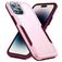 Mobigear Heavy Armor iPhone 14 Pro Funda Plástico rígido Carcasa Antigolpes - Rosa / Morado