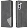 Mobigear Rhombus Slim Samsung Galaxy S24 Lompakkokotelo - Musta