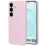 Mobiparts Slim Line Samsung Galaxy S25 MagSafe Hardcase Back cover - Blush Pink