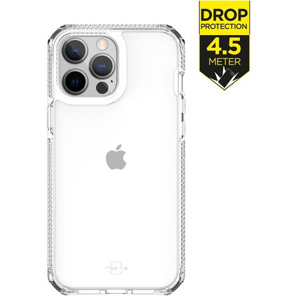 ITSKINS SupremeClear Transparente iPhone 13 Pro Funda Plástico rígido Carcasa Antigolpes - Transparente
