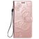 Mobigear Butterfly Samsung Galaxy A31 Wallet case - Rose Gold