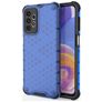 Mobigear Honeycomb Samsung Galaxy A23 Kova Suojakuori Iskunkestävä - Sininen