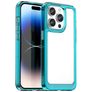 Mobigear Crystal iPhone 15 Pro Hardcase Back cover - Trasparente / Turchese