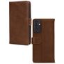 Mobilize Wallet Samsung Galaxy A25 Skóra naturalna Etui z klapką typu portfel - Brązowy