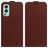 Mobigear OnePlus Nord 2 Flip case - Brown