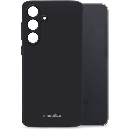 Mobilize Rubber Gelly Samsung Galaxy S26 FE TPU flexible Carcasa - Negro