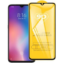Mobigear Premium Xiaomi Redmi Note 8 Glas Skærmbeskytter - Case Friendly - Sort