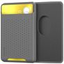Mobigear Pocket Silicone Card Holder - 2 Cards - MagSafe Compatible - Grey