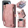 CaseMe 008 Google Pixel 9 Pro XL Cover a libro 2 in 1 con guscio estraibile a portafoglio - Rosa