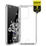 ITSKINS SpectrumClear Transparente Samsung Galaxy S20 Ultra TPU flexível Capa traseira Antichoque - Transparente