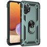 Mobigear Armor Ring Samsung Galaxy A32 4G Kova Suojakuori Iskunkestävä + Sormuspidike - Vihreä