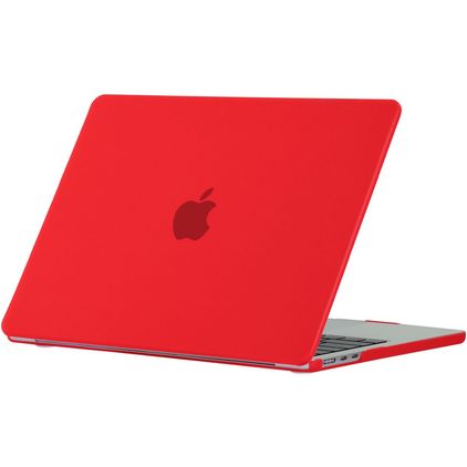 Mobigear Matte MacBook Air 13 polegadas (2022-2026) Capa rígida para MacBook - Vermelho - Modelo A2681 / A3113 / A3240 / A3449