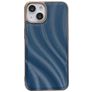 Mobigear Wavy iPhone 14 Funda Plástico rígido Carcasa - Azul