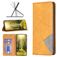 Mobigear Rhombus Slim Motorola Moto G71 5G Pungetui - Cognac