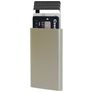 Mobiparts Cardprotector Aluminium Card Holder - 6 Cards - MagSafe Compatible - Gold