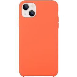 Mobigear Rubber Touch iPhone 15 Plus Silicone Back cover - Orange