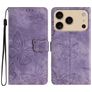 Mobigear Butterfly iPhone 18 Pro Funda tipo libro Cartera - Morado